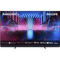 PHILIPS OLED-Fernseher "77OLED909/12", F (A-G), schwarz, 77, Fernseher