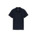 TOM TAILOR Herren Basic Jersey Poloshirt, blau, Uni, Gr. XL