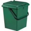 Garantia Bio-Eimer 8 Liter Bio-Mülleimer LxBxH 20x24x30 cm Klapp-Deckel Eimer