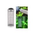 Ej.life - Aquarium Filter Guard Edelstahlfilter Schutzstroemungs Fisch Garnelen Sichere Schuetzen Aquarium Fish Shrimp Mesh Net Filter Case