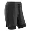 CEP 2in1 Shorts Training Herren Laufhose black Gr. S