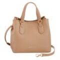 Shopper VALENTINO BAGS "BRIXTON", Damen, Gr. B/H/T: 28cm x 24cm x 17cm, beige, Lederimitat, Taschen, Handtasche Damen Tasche Damen Schultertasche Henkeltasche