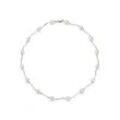 Perlenkette FIRETTI "Schmuck Geschenk Halsschmuck Halskette Halsreif Collier Perle", bunt (silberfarben, weiß), Halsketten, Damen, Silber 925 (Sterlingsilber)-Perlen, L: 43cm, Silber 925 (Sterlingsilber), Perlen, Made in Germany - mit Süßwasserzuchtperle