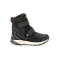 Winterstiefel JACK WOLFSKIN "POLAR BEAR TEXAPORE HIGH VC K", Kinder, Gr. UK 12 - EU 31, Normalschaft, schwarz (schwarz, grau), Main Material Second Material Lining Sole 100% Rubber/ EVA, Schuhe