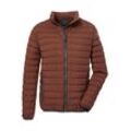 Steppjacke "GW 6 MN QLTD JCKT", Herren, Gr. L, rot (rostrot), Obermaterial: 100% Polyester (recycelt), Füllung: 100% Polyester, G.I.G.A. DX BY KILLTEC, sportlich, Jacken