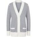 Strickjacke aus 100% Premium-­Kaschmir include weiss