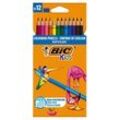 BIC Kids Tropicolor Buntstifte farbsortiert, 12 St.