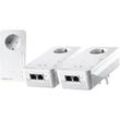 DEVOLO 8824 Magic 2 WiFi 6 Multiroom Kit Powerline Adapter 2400 Mbit/s Kabellos und Kabelgebunden