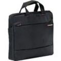 Monolith Laptoptasche Motion II Slimline 15.6 " Polyester Schwarz 41 x 31 x 7 cm