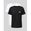 T-Shirt aus reiner Baumwolle im 2er-Pack