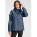 Regenjacke THE NORTH FACE "QUEST", Damen, Gr. XL (42), blau, Obermaterial: 100% Polyester. Futter: 100% Polyester, sportlich, hoch geschlossener Ausschnitt, Langarm mit Gummizug, Jacken, Wasserdicht & Winddicht & Atmungsaktiv