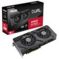 ASUS Grafikkarte "DUAL-RX7800XT-O16G", schwarz, Grafikkarten