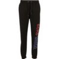 Stoffhose ECKO UNLTD. "Ecko Unltd. Herren Ecko Unltd. Grande Seweatpant", Herren, Gr. M, US-Größen, schwarz, 80% Baumwolle, 20% Polyester, loose fit, Hosen