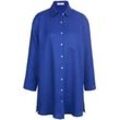 Long-Bluse Peter Hahn blau, 38