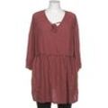 Ulla Popken Damen Bluse, bordeaux, Gr. 46