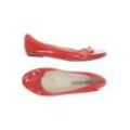 Buffalo London Damen Ballerinas, rot, Gr. 37