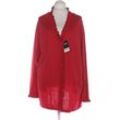 Ulla Popken Damen Strickjacke, rot, Gr. 54