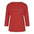 Rundhals-Shirt 3/4-Arm Laura Biagiotti Roma rot