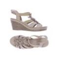 Marco Tozzi Damen Sandale, beige, Gr. 39