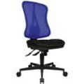 FP - topstar Drehstuhl Head Point sy schwarz/blau, Netzr.