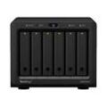 Synology Disk Station DS620slim - NAS-Server - 6 Schächte - SATA 6Gb/s - RAID RAID 0, 1, 5, 6, 10, JBOD - RAM 2 GB