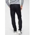 Slim-fit-Jeans G-STAR "D-Staq 3D Slim Fit", Herren, Gr. 31, Länge 32, blau (schwarz, aged), Denim/Jeans, Obermaterial: 79% Baumwolle, 19% Polyester, 2% Elasthan, leichte Abriebeffekte, modisch, schmal, Jeans