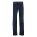 Straight-Jeans ANGELS, Damen, Gr. 36, Länge 30, blau (night blau), Denim/Jeans, Obermaterial: 92% Baumwolle, 6% Polyester, 2% Elasthan, casual, straight fit lang, Jeans, mit weitem Bein