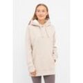 Kapuzensweatshirt BENCH. "ISLANNE", Damen, Gr. 40, beige (stone marl), Sweatware, Obermaterial: 70% Baumwolle, 30% Polyester, meliert, casual, Langarm, Sweatshirts