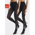 LASCANA Feinstrumpfhose schwarz Gr. M (36/38) für Damen. Nachhaltig.