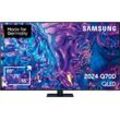 SAMSUNG QLED-Fernseher, E (A-G), schwarz, 85, Fernseher, Neural Quantum 4K AI Gen2 Prozessor, bis zu 120Hz, Topseller