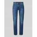 Slim Fit Jeans mit 5-Pocket-Design