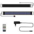 Led Aquarien Beleuchtung Aquarium Lampe rgb Fisch Tank Skalierbar Aufsetzleuchte mit Fernbedienung.90-120CM - Tolletour