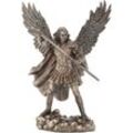 Signes Grimalt - Bronze -Figur Figuren Arcángel San Miguel Bronce Gold 9x20x29cm 22278