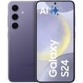 SAMSUNG Smartphone "Galaxy S24", lila (cobalt violet), 256 GB, Mobiltelefone, AI-Funktionen