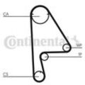 CONTINENTAL CTAM Wasserpumpe + Zahnriemensatz für HONDA CT862WP1