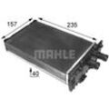 MAHLE Wärmetauscher, Innenraumheizung für VW CUPRA AUDI 701819032 AH 48 000S