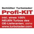 SCHLÜTTER TURBOLADER Lader, Aufladung PROFI KIT - mit orig. GARRETT Turbo NEUTEIL AT Anbaumaterial für RENAULT 144100054R 144100054RA 166-02516