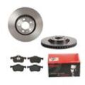 BREMBO Bremsensatz-Vorderachse COATED DISC LINE / STANDARD Bremsensatz, Scheibenbremse vorne rechts links innenbelüftet 305mm für VOLVO 2724045 272401