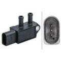 HELLA Sensor, Abgasdruck geschraubt 8mm für VW 04L906051 6PP 009 409-621