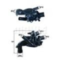 MAHLE Thermostat, Kühlmittel mit Dichtung für MINI BMW 7647751 11538674895 11537647751 TM 46 105