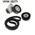 SKF Keilrippenriemensatz für MERCEDES-BENZ (BBDC) 0009936796 0139977492 0199977492 VKMA 38079