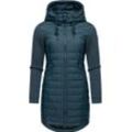 Ragwear Steppmantel Damen, petrol