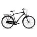 Chrisson Sereto 3.0 Trekkingrad 28 Zoll Urban Bike Herren oder Damen 165 - 175 cm Fahrrad 7 Gang schwarz 56 cm