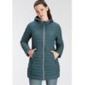 Steppjacke "GW 1 WMN QLTD CT OT", Damen, Gr. 46, blau (dunkel blaugrün), Obermaterial: 100% Polyester. Futter: 100% Polyester. Wattierung: 100% Polyester, G.I.G.A. DX BY KILLTEC, sportlich, Jacken, In großen Größen