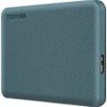 TOSHIBA externe HDD-Festplatte "Canvio Advance 4TB Green 2020", grün, 4 TB, Festplatten