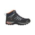 Wanderschuh CMP "RIGEL MID WMN TREKKING SHOES WP", Gr. 40, b.blau, giada, peach, Leder, sportlich, Schuhe, wasserdicht