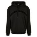 Kapuzensweatshirt URBAN CLASSICS "Urban Classics Herren Gate Hoody", Herren, Gr. L, schwarz, 65% Baumwolle, 35% Polyester, unifarben, Langarm, Sweatshirts