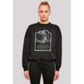 Sweatshirt F4NT4STIC "Star Wars Vintage", Damen, Gr. L, schwarz, Obermaterial: 65% Baumwolle, 35% Polyester, casual, oversize, Rundhals, Langarm ohne Bündchen, Sweatshirts, Premium Qualität