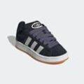 Sneaker ADIDAS ORIGINALS "CAMPUS 00S KIDS", Gr. 35,5, core schwarz, grau one, cloud weiß, Leder, Synthetik, sportlich, Schuhe