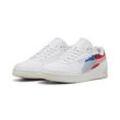 Sneaker PUMA "BMW M Motorsport RBD Game Sneakers mit niedrigem Profil", Gr. 39, rot (weiß pop rot), Obermaterial: Textil, Synthetik; Futter: Textil; Laufsohle: Gummi, Schuhe